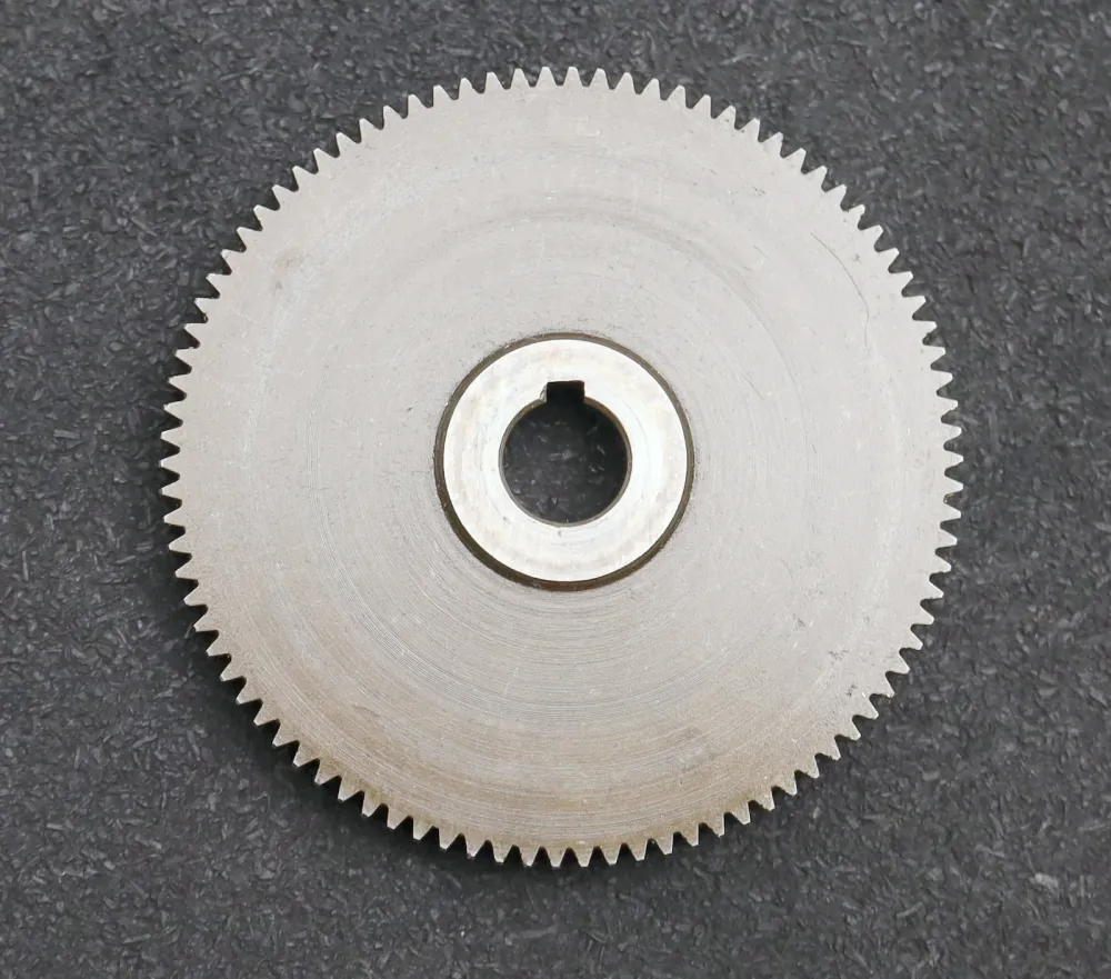 Stahl Wechselrad exchange wheel Modul m=1,0mm Z=90 Breite 12mm Bohrungs-Ø= 14mm