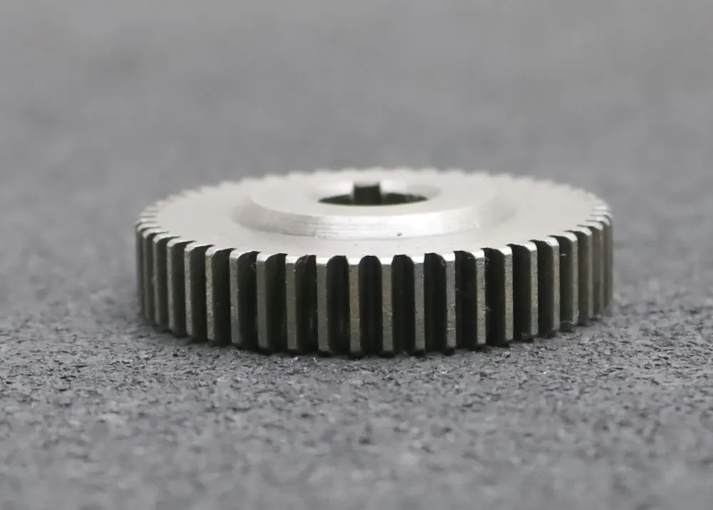 Stahl Wechselrad exchange wheel Modul m=1,0mm Z=49 Breite 12mm Bohrungs-Ø= 12mm