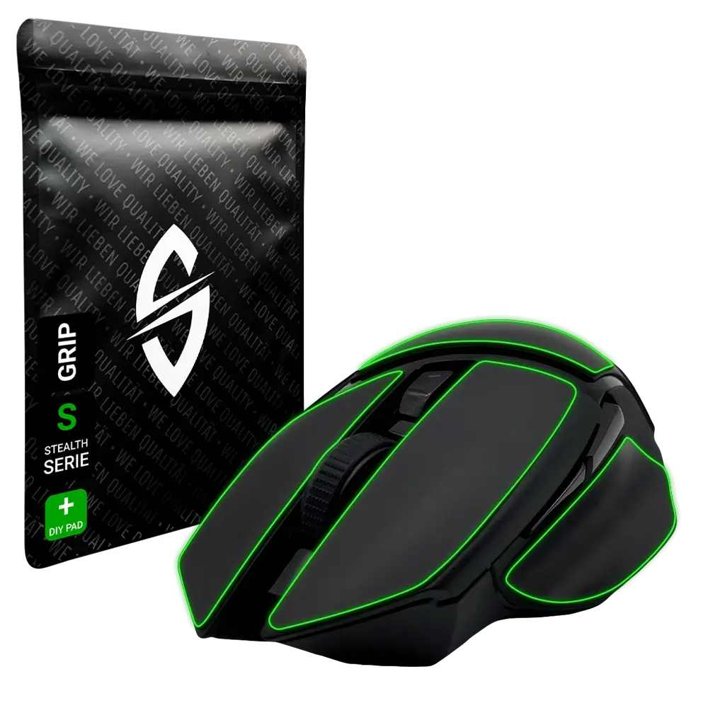 STEALTH Series – Grip Tape für Razer Basilisk Ultimate, X Hyperspeed (Pre-Cut)