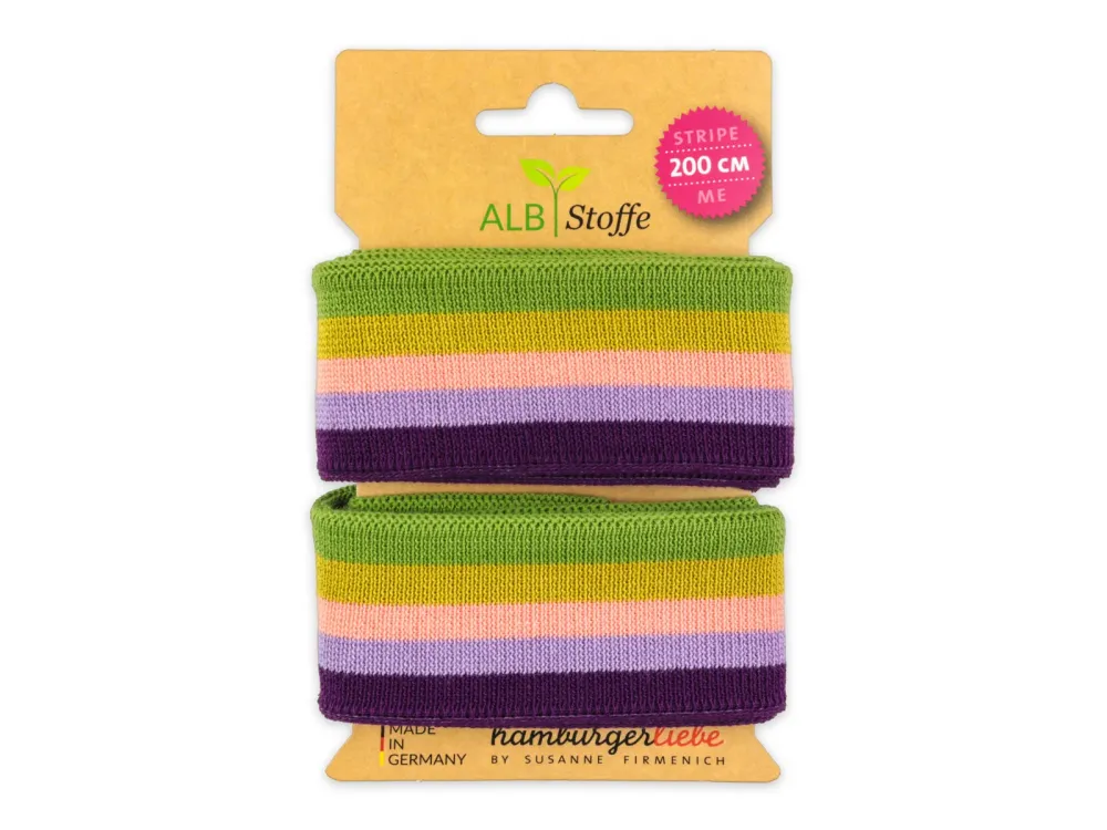 Stripe Me College Midnight Band olivia-lattuga-nude-glicine-viola