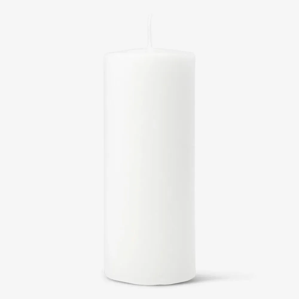 Stumpenkerze. 17 cm