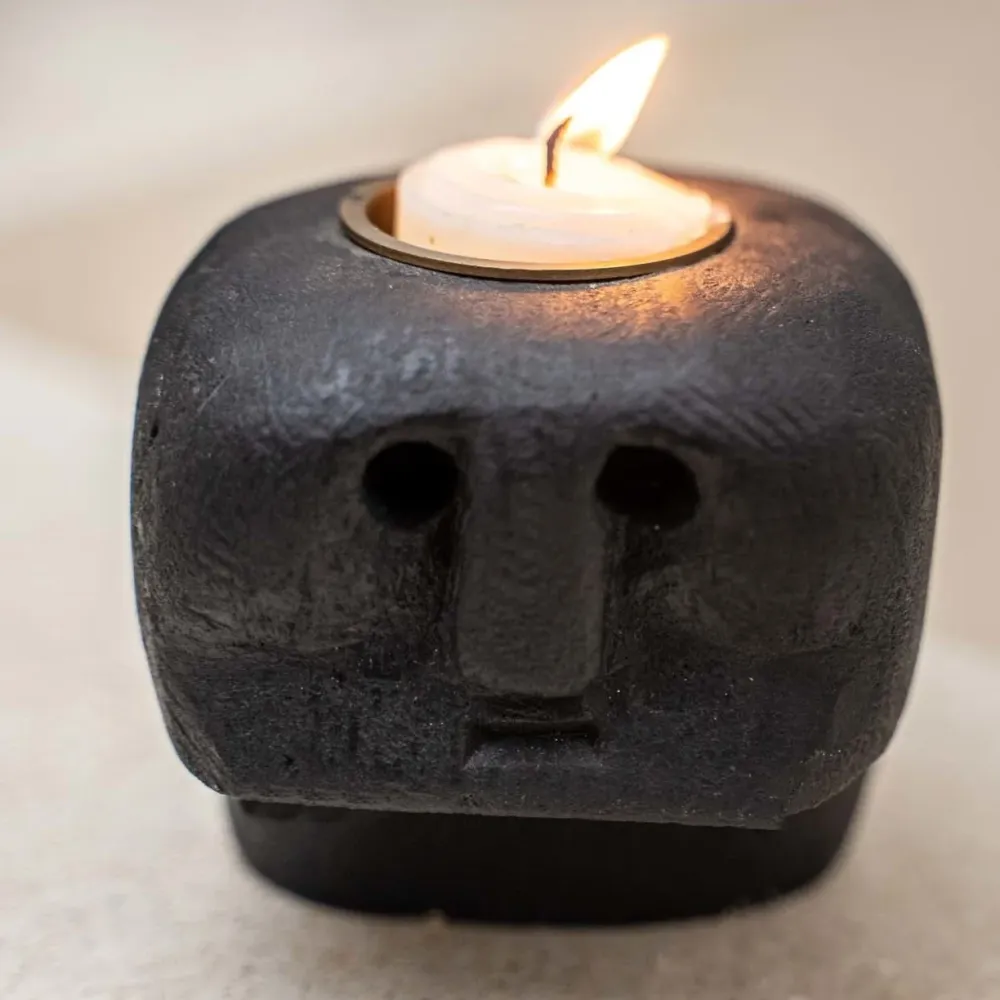 SUMBA STONE Kerzenständer