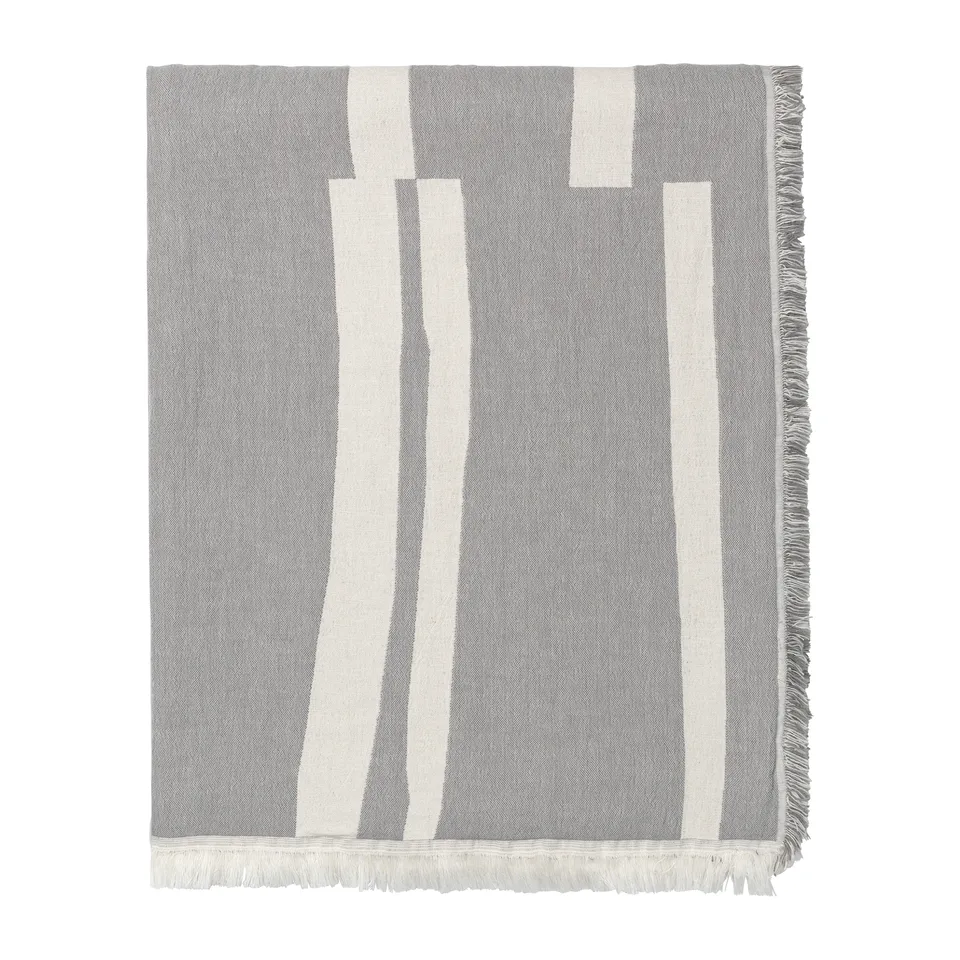 Tagesdecke Lyme Grass throw, grau, 130x180cm