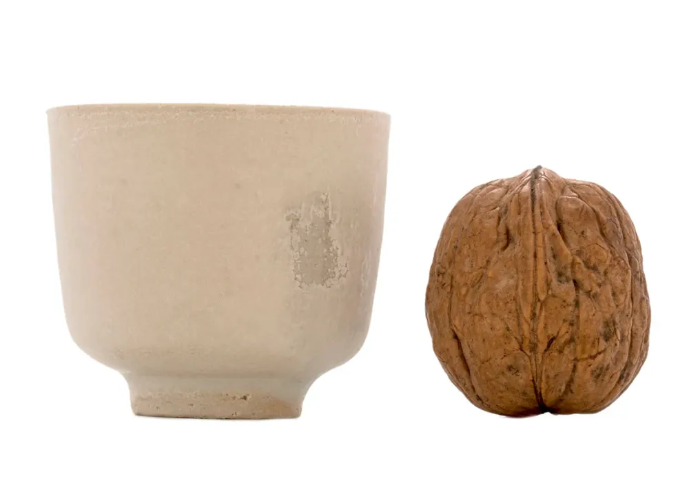 Tasse handgefertigt Moychay Nr. 43035, Künstlerisches Bild „Nussknacker“, Keramik/Handmalerei, 46 ml.