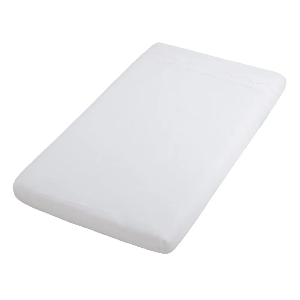 Baby's Only Spannbetttuch Cot Calm Weiß Broderie 60X120 Cm