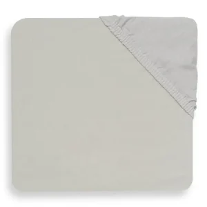 <tc>Jollein</tc> Spannbetttuch Baumwolle Weich Grau 60x120cm