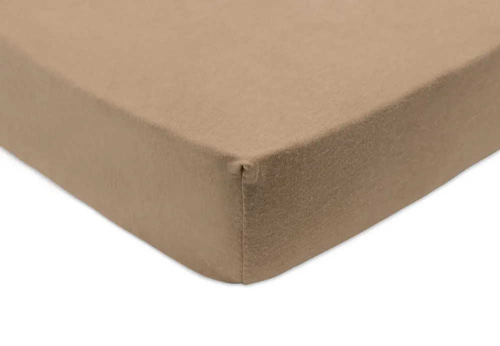 Jollein Spannbetttuch Cradle 40/50X80/90Cm - Sea Green/Biscuit - 2 Stück