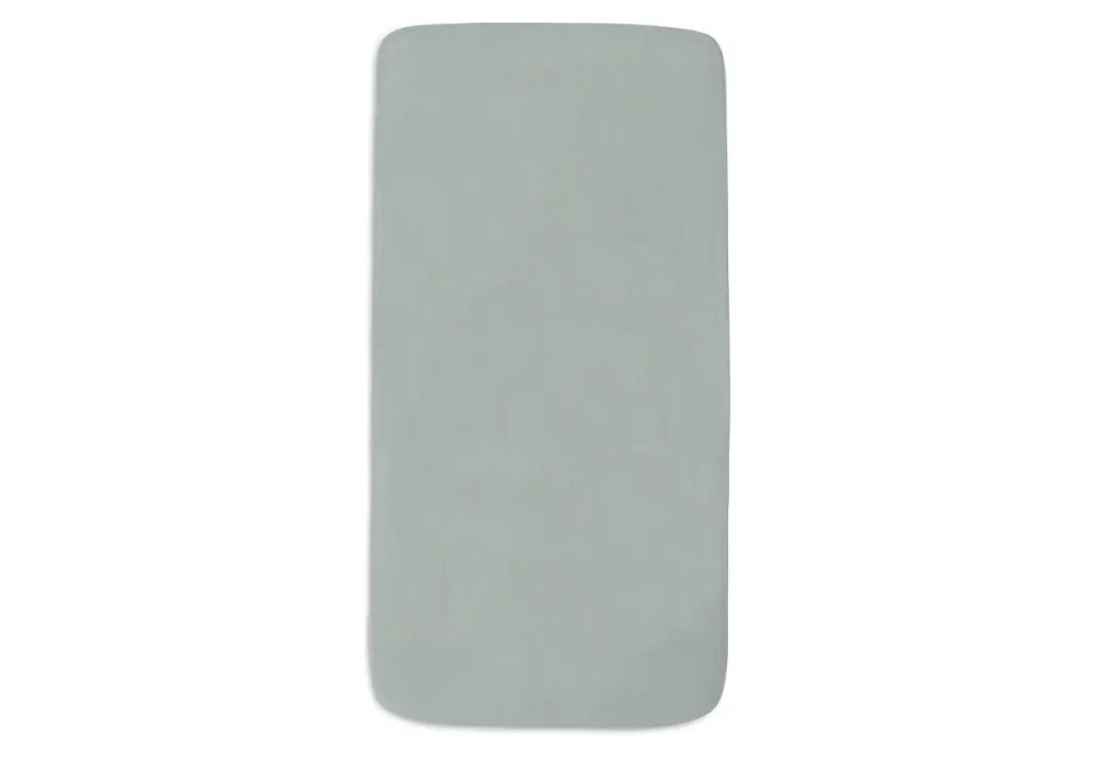Jollein Spannbetttuch Cradle 40/50X80/90Cm - Sea Green/Biscuit - 2 Stück