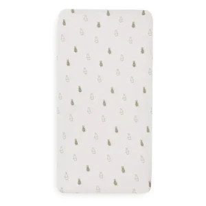 <tc>Jollein</tc> Spannbetttuch Kleinkind Happy Miffy Olivgrün 40/50X80/90Cm