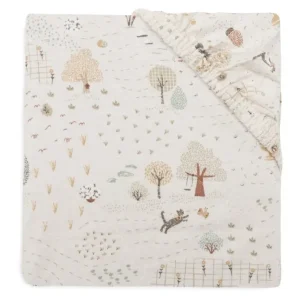 <tc>Jollein</tc> Spannbetttuch Toddler Tiny Park 75X140Cm