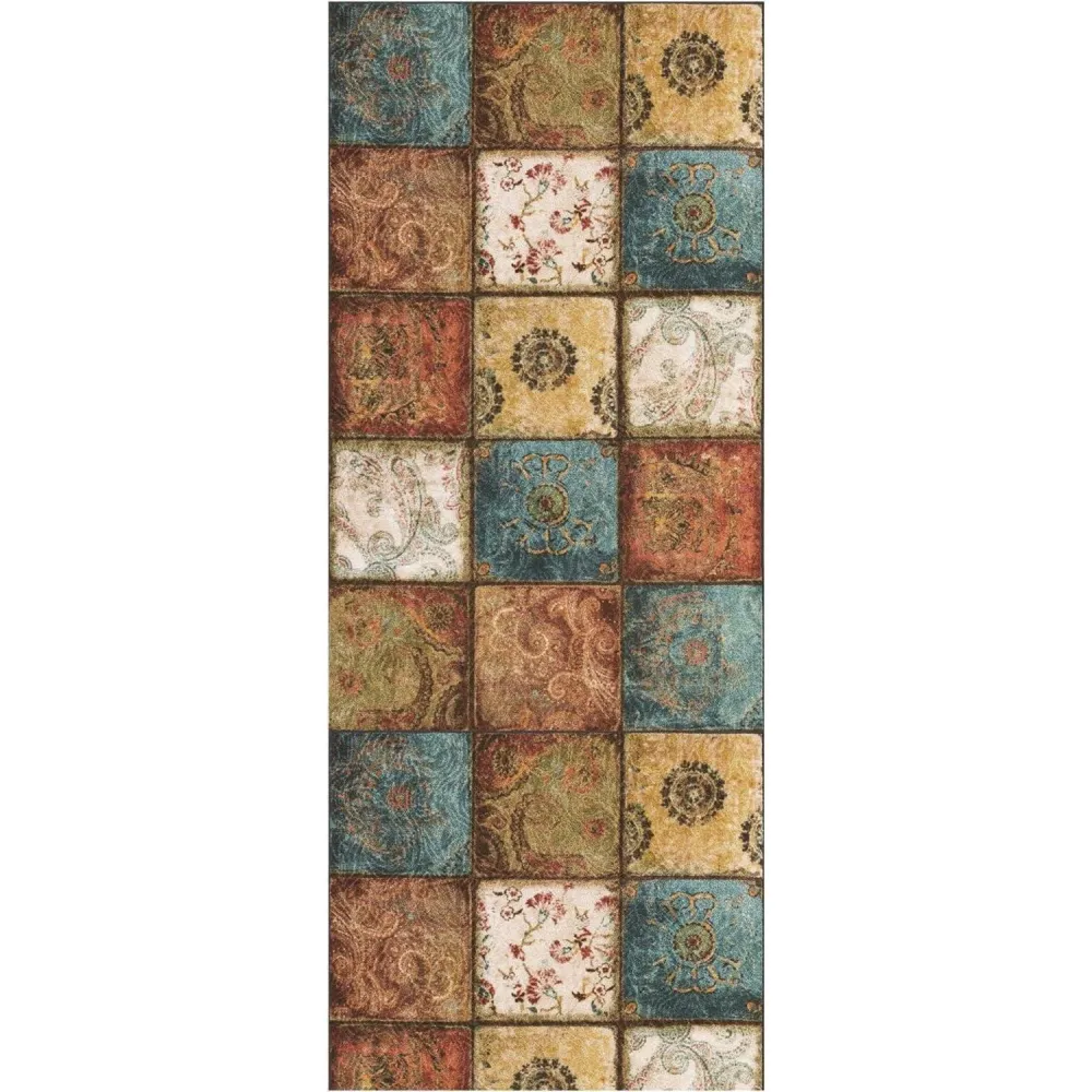 Teppich Läufer Flur rutschfest 60x150 cm Waschbar Modern
