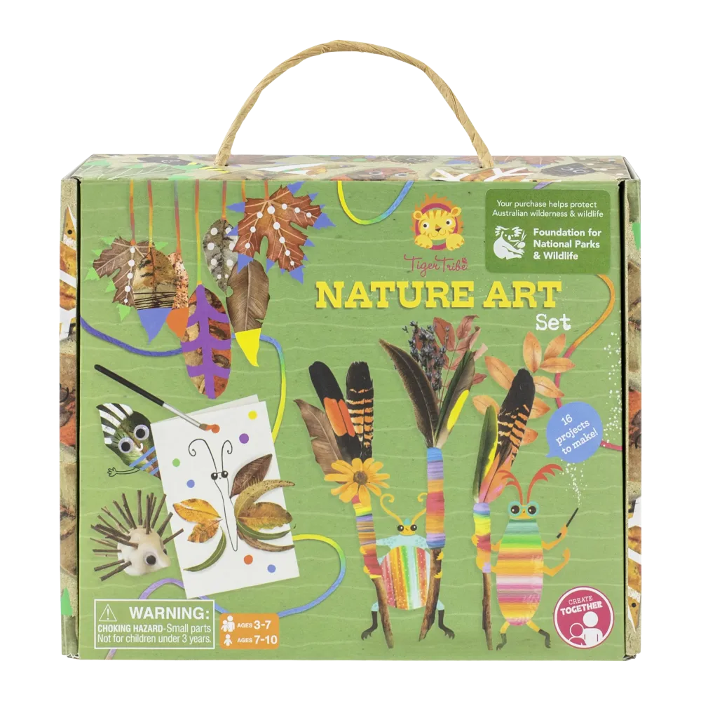 Tiger Tribe Natur Kunst Set
