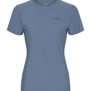 Tina Women´s T-Shirt mit Belüftungseffekt Flint Stone Blue XL