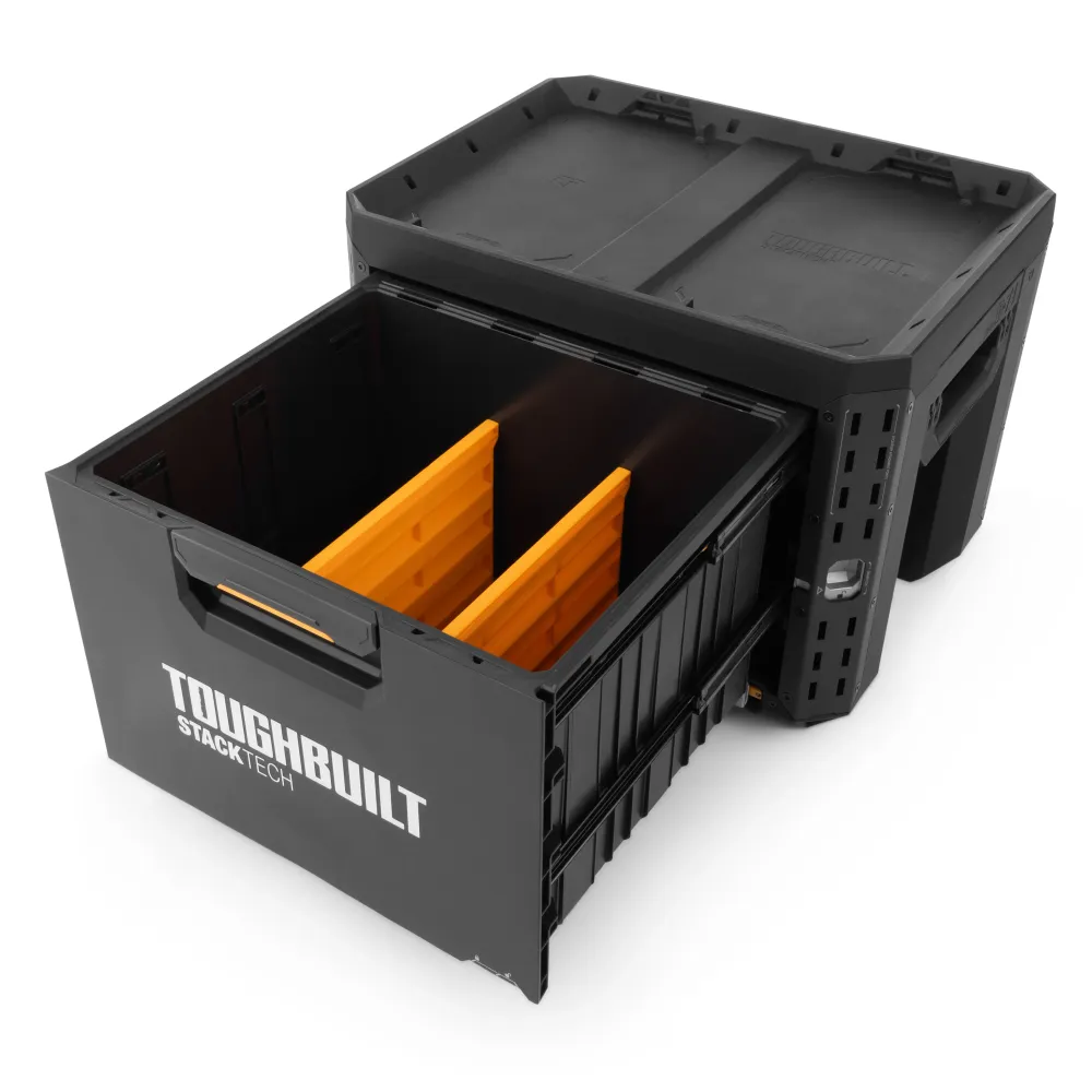 TOUGHBUILT 1-Drawer Locking Box Campingbox mit 1 Schublade TB-B1-D-71