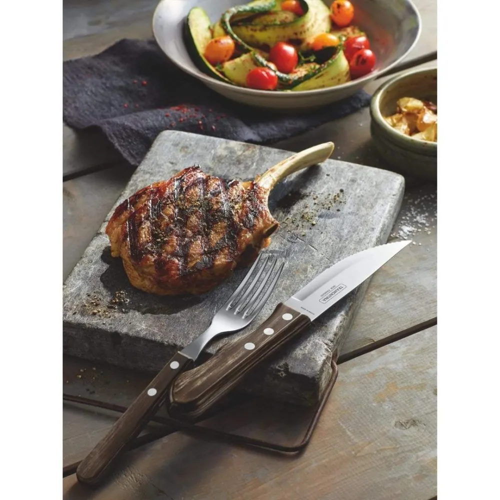 Tramontina Churrasco Jumbo Steakmesser – 12er-Packung