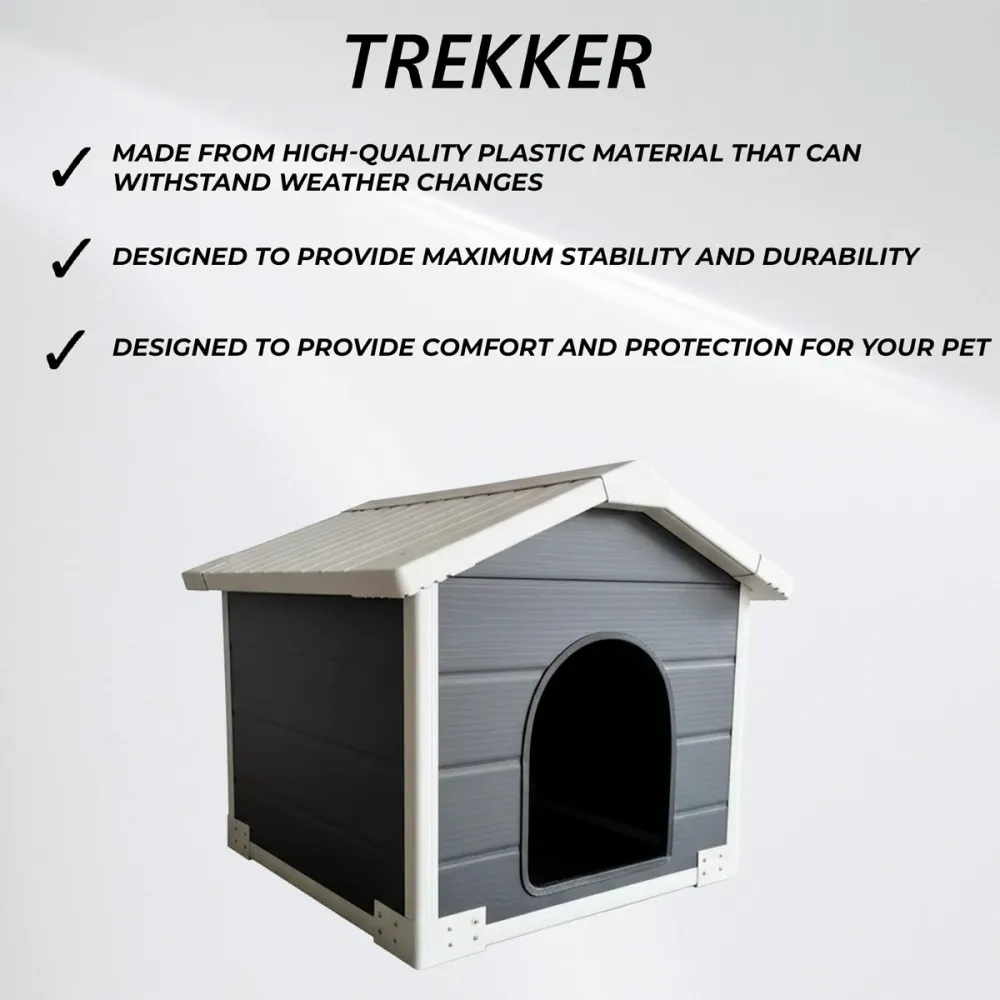 Trekker Hundehütte 94x92x81cm