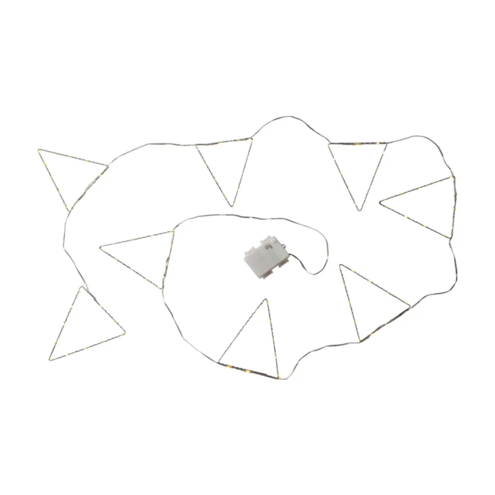 Triangel LED-Lichterkette Penny 240 cm