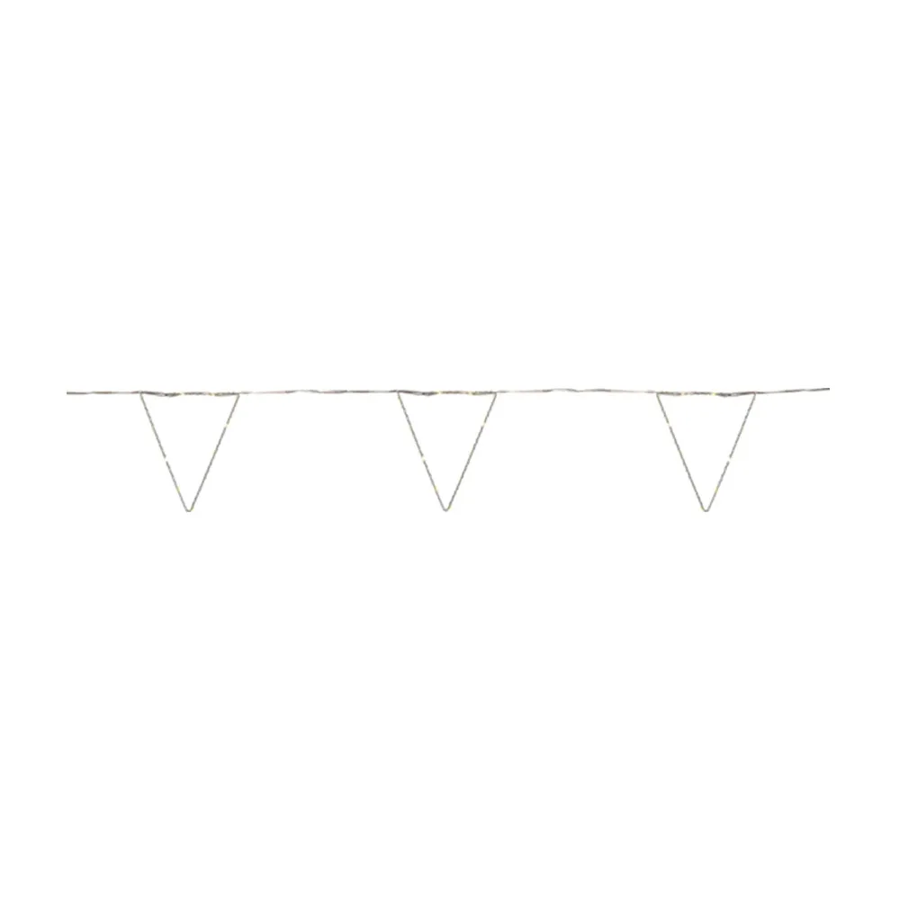 Triangel LED-Lichterkette Penny 240 cm
