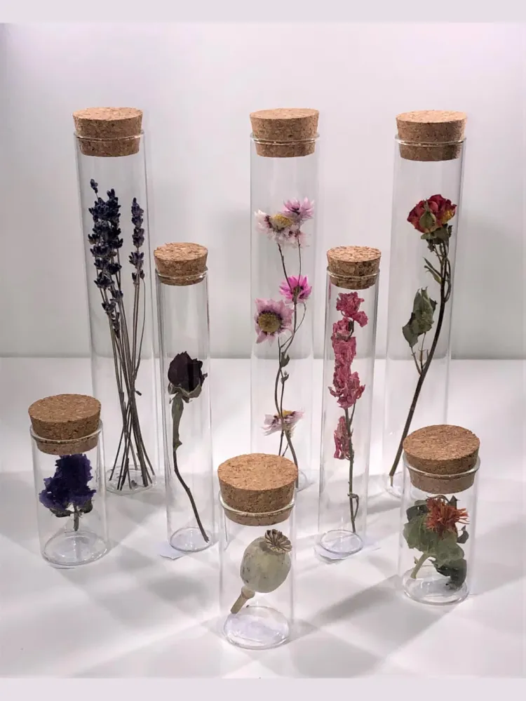 Tube Fleur Sechee 20cm