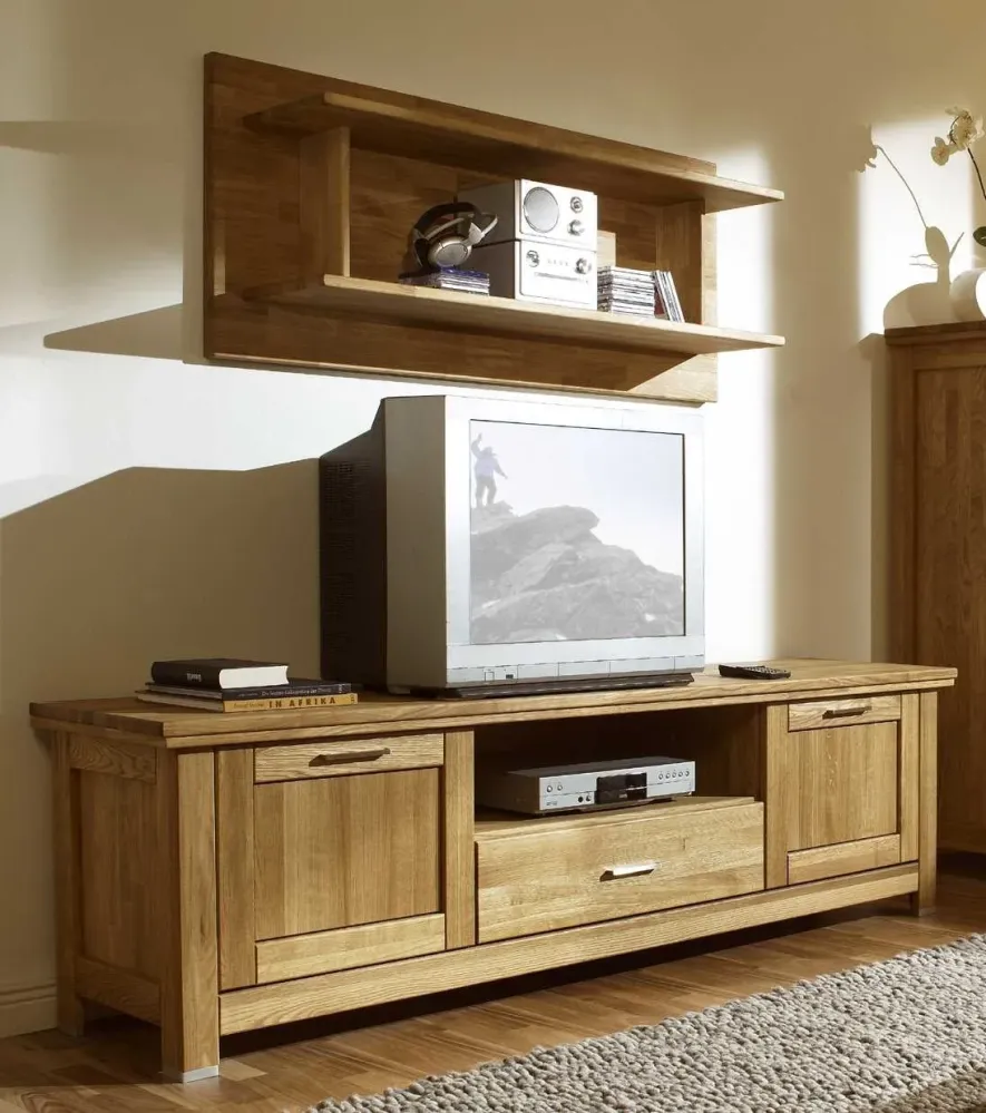 TV-Schrank Eiche massiv geölt - Porto