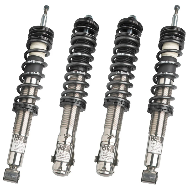H&R, Twin-Tube Edelstahl Gewindefahrwerke Version 1 passend für Volkswagen Golf II/III/Jetta II/Vento VA40-70/HA30-60mm, S...