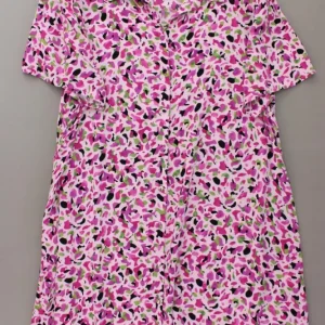 Vila Evoked Kleid Gr. 48 Kurzarm pink