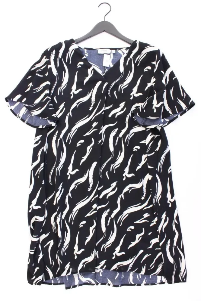 Vila Evoked Kleid Gr. 46 Kurzarm schwarz