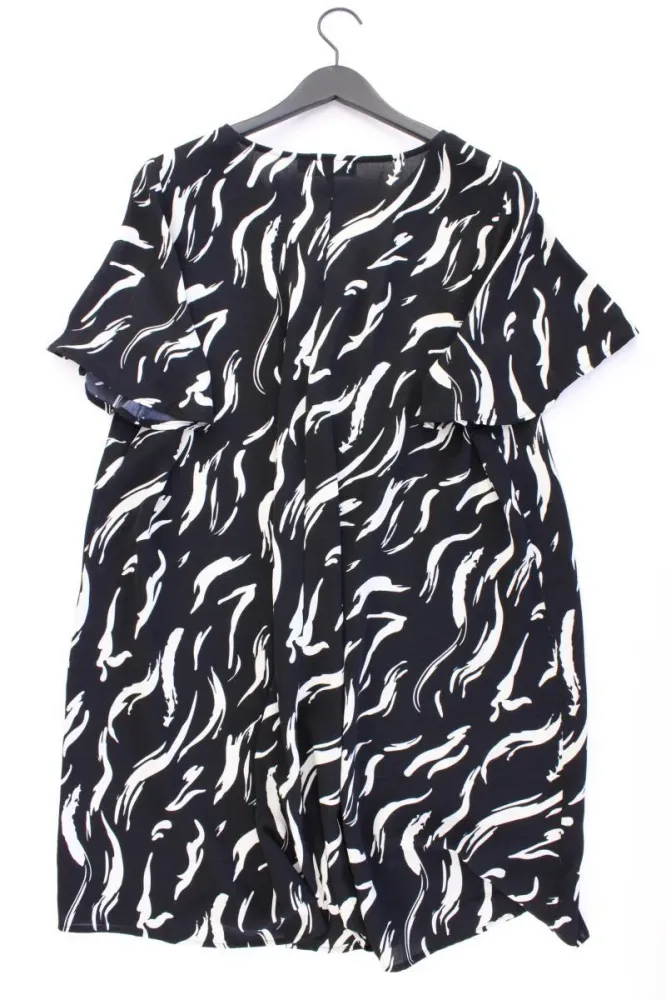 Vila Evoked Kleid Gr. 46 Kurzarm schwarz