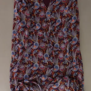 Vila Langarmkleid Gr. 36 neuwertig lila aus Polyester