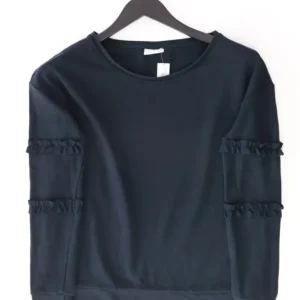 Vila Langarmpullover Gr. M blau