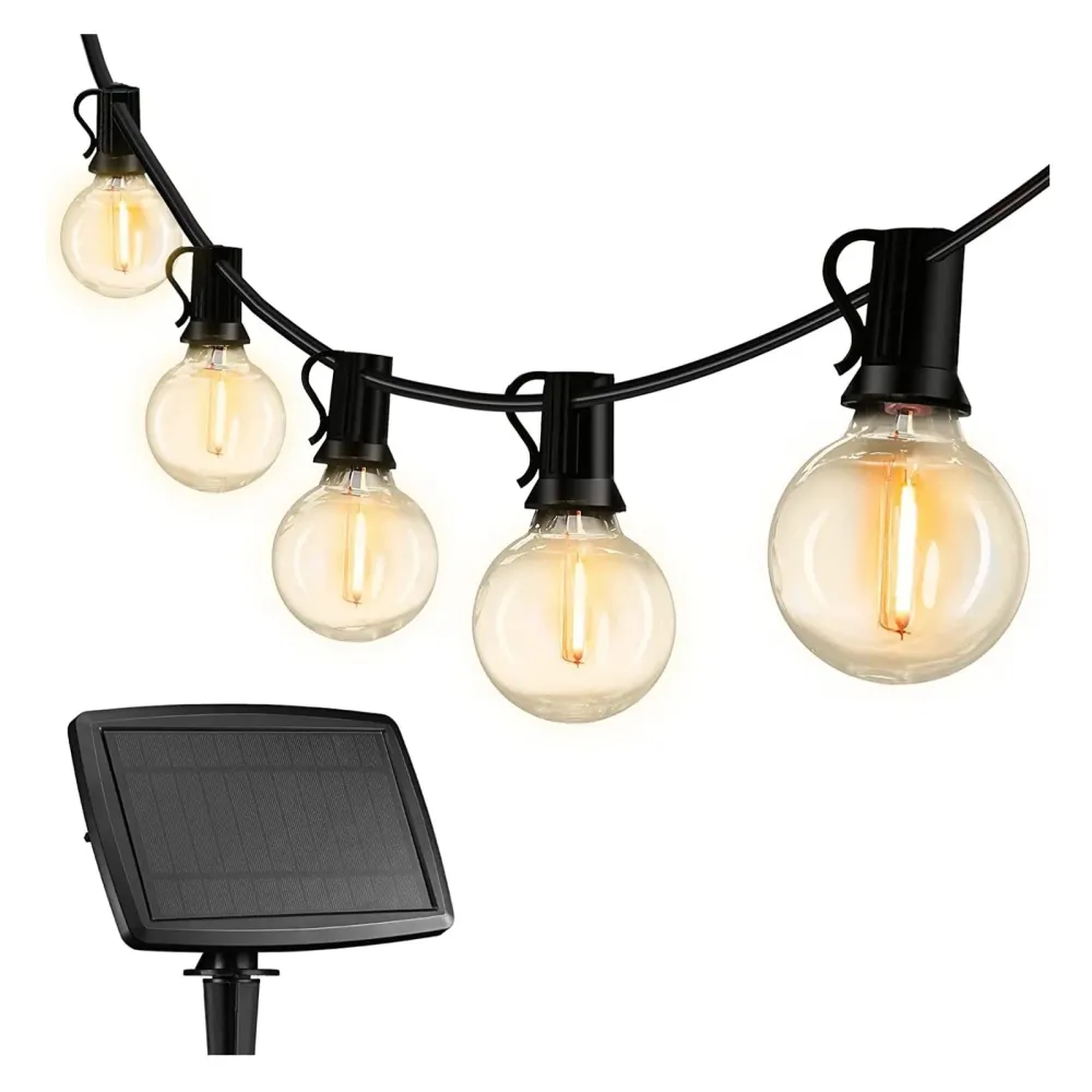 Vintage Solar-Lichterkette