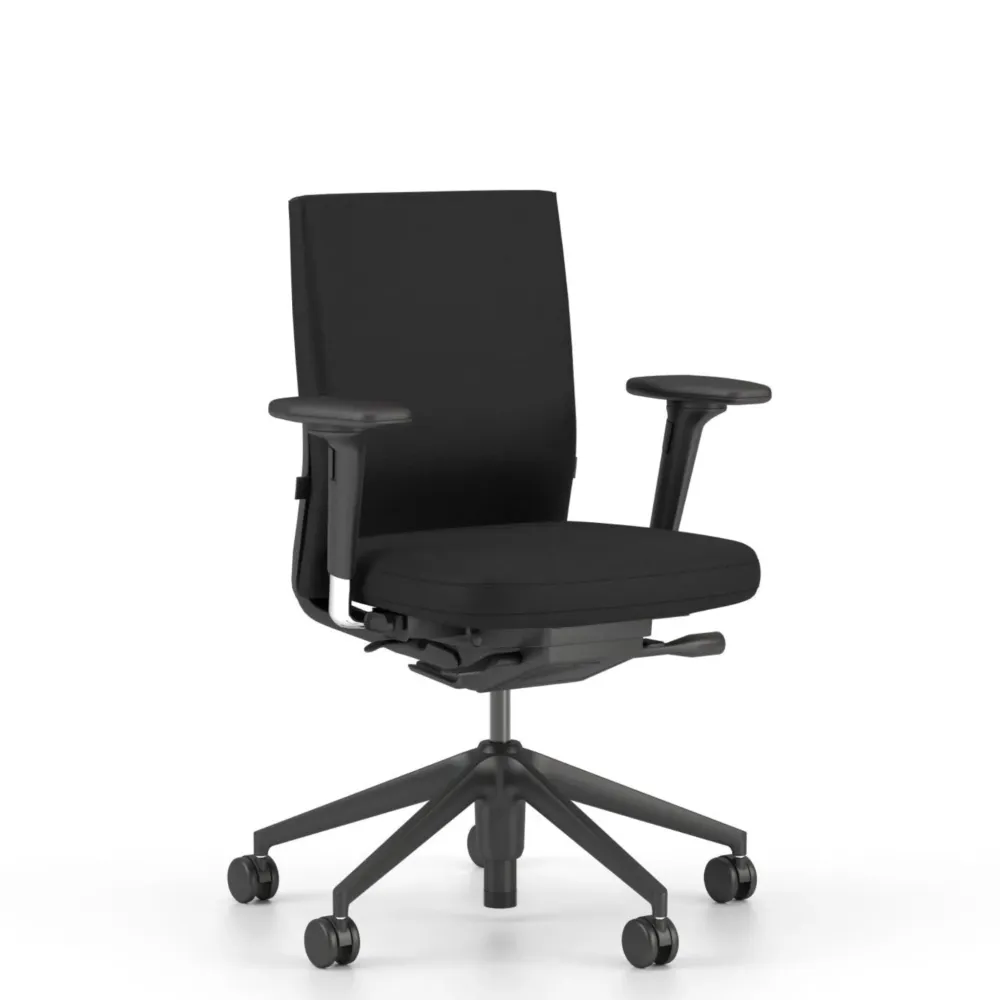Vitra ID Soft Bürostuhl Sitz- und Rückenlehne gepolstert Bezug Plano