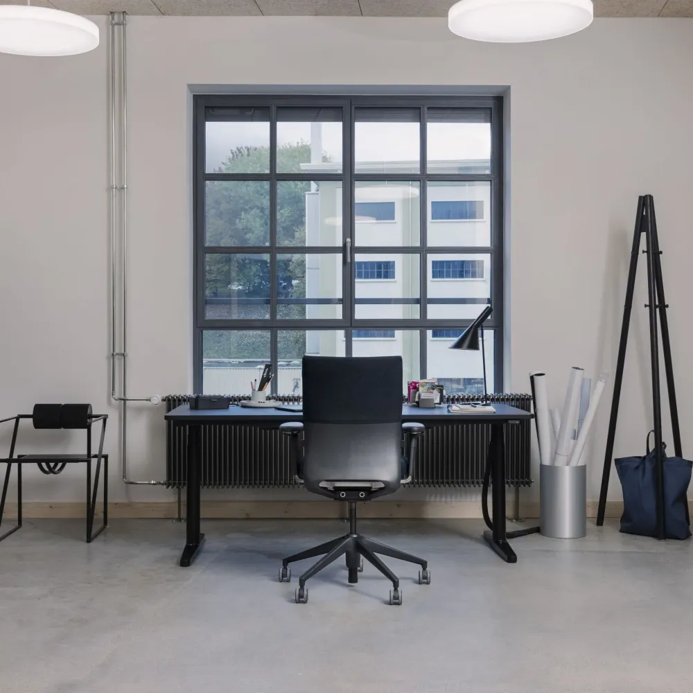 Vitra ID Soft Bürostuhl Sitz- und Rückenlehne gepolstert Bezug Plano