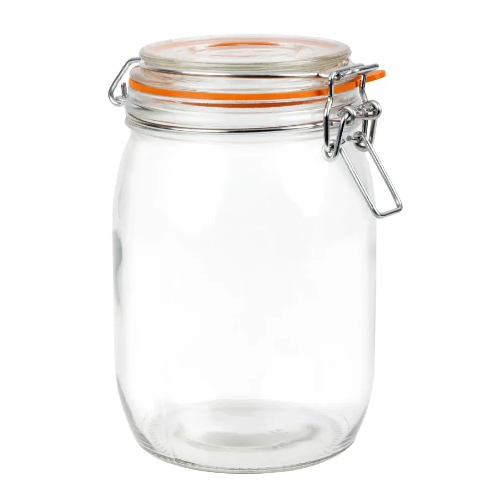 Vogue Einmachglas mit Clipverschluss, 1000 ml – P492