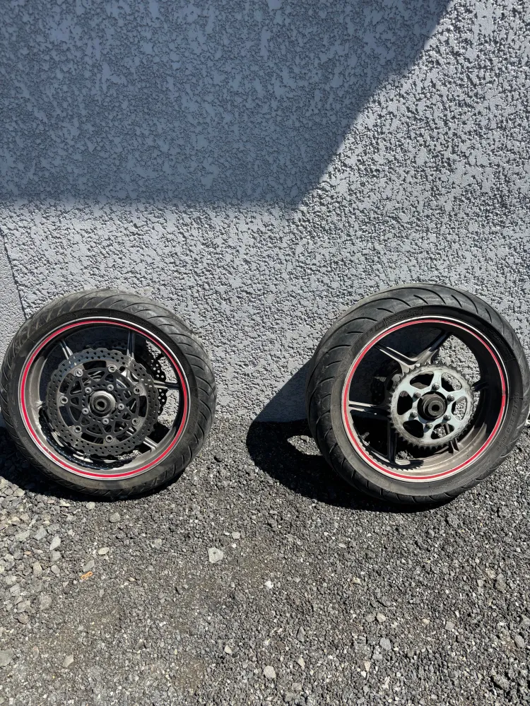 Vorder- und Hinterrad Kawasaki Er6n er6f 2005/2011
