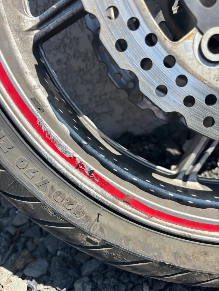 Vorder- und Hinterrad Kawasaki Er6n er6f 2005/2011