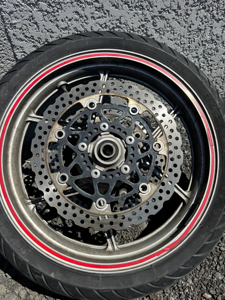 Vorder- und Hinterrad Kawasaki Er6n er6f 2005/2011