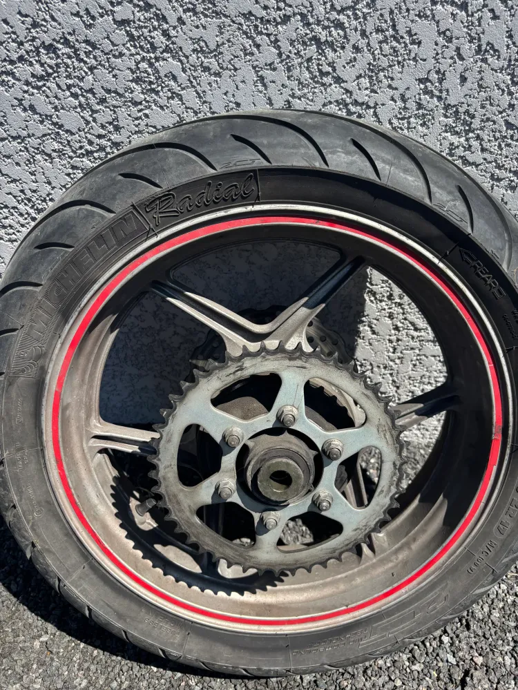 Vorder- und Hinterrad Kawasaki Er6n er6f 2005/2011