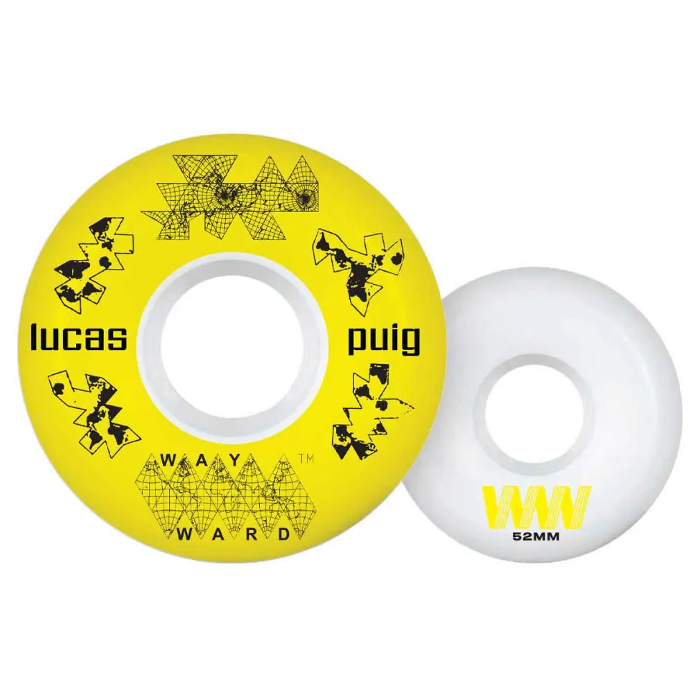 Wayward 52mm 101A Puig Conical Funnel Cut Wheels