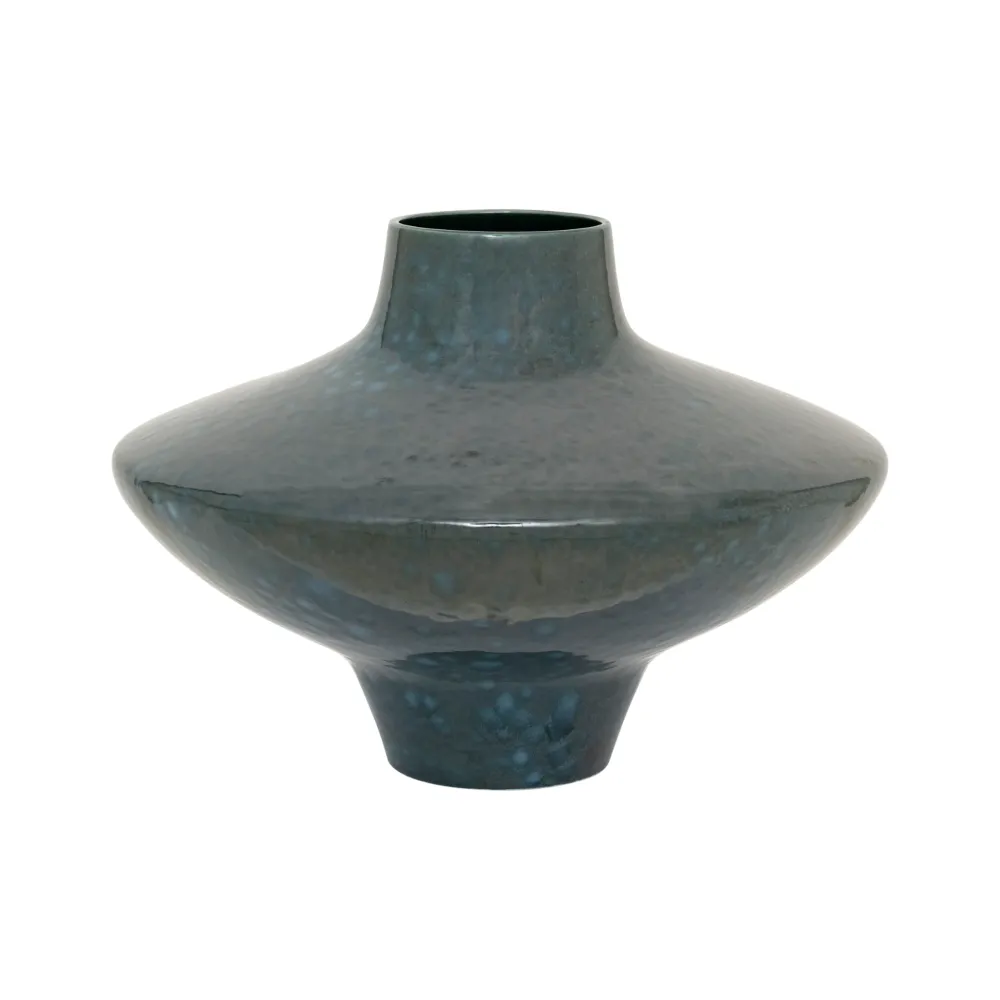 Wazon ceramiczny MAYA petrol