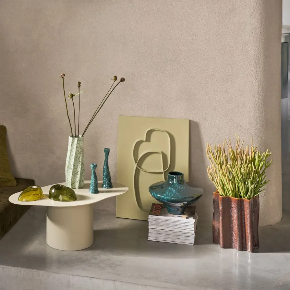 Wazon ceramiczny MAYA petrol