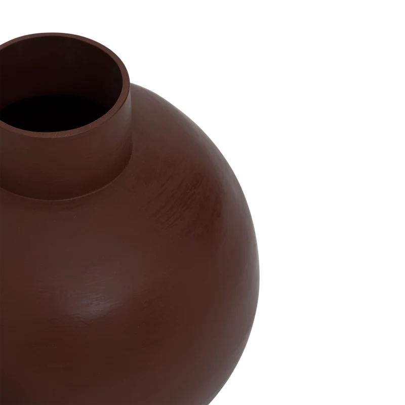 Wazon ILO braune Keramik