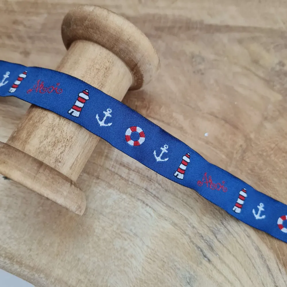 Webband | Maritim | Blau