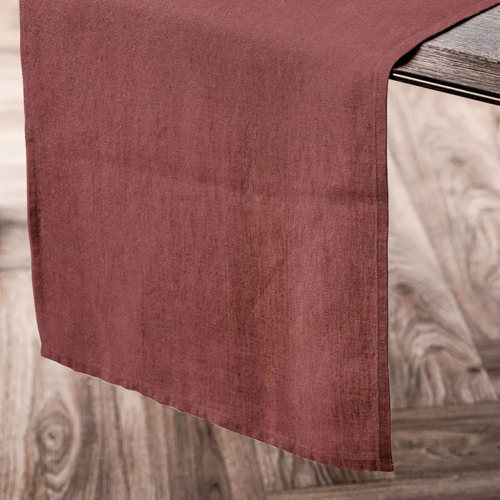 Wendbarer Tischläufer aus der Leinenkollektion von Laura Ashley