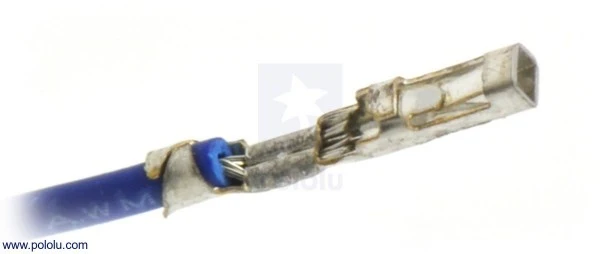 Wires Pre-crimped Terminals 10-Pack M-F 30cm Black