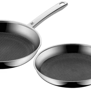 WMF Bratpfannen Set - Profi Resist 2-teilig - ø 24 & 28 cm - geeignet für alle Wärmequellen - Standard Antihaftbeschichtung