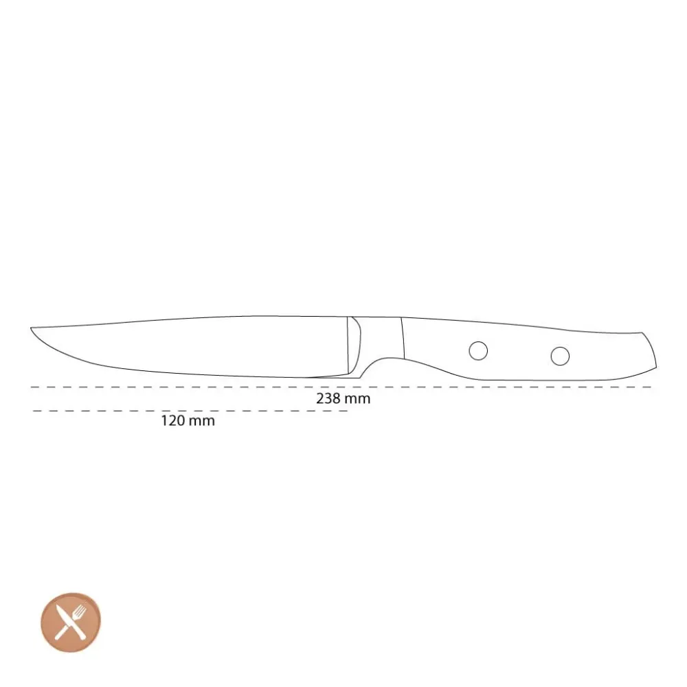 Wüsthof - Amici Steakmesser 12 cm