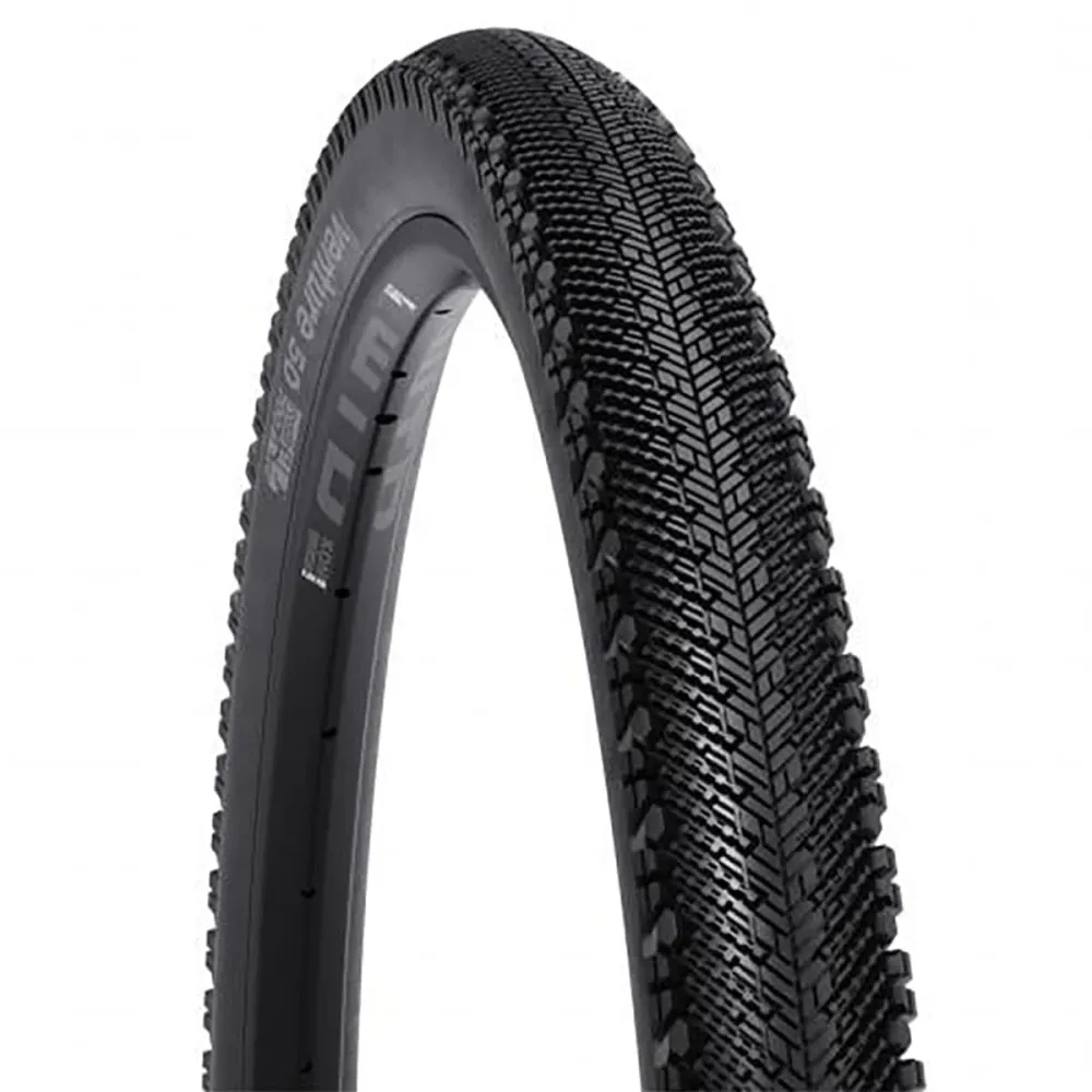 WTB-Reifen VENTURE TCS LIGHT FAST ROLLING DUAL DNA SG2 700x50c Tubeless Ready Verstärkt Schwarz
