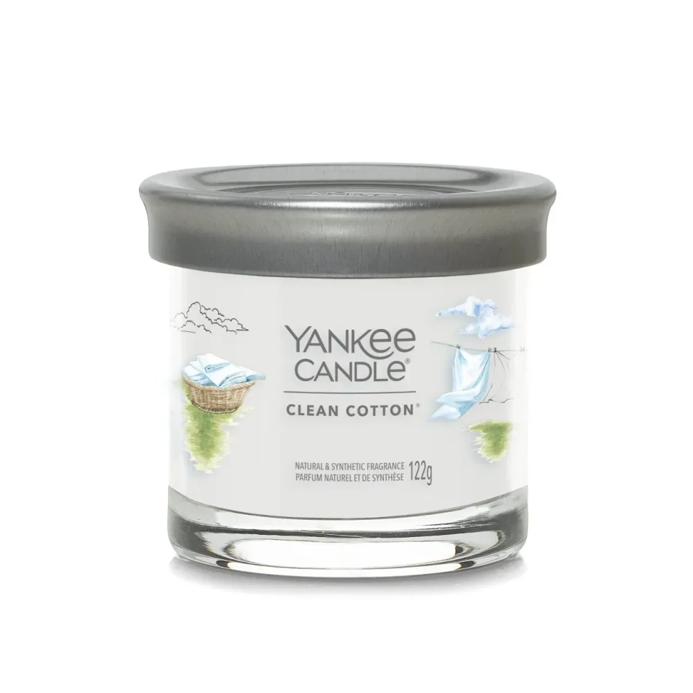 Yankee Candle - Clean Cotton - Signature 1 Docht Tumbler - 122g