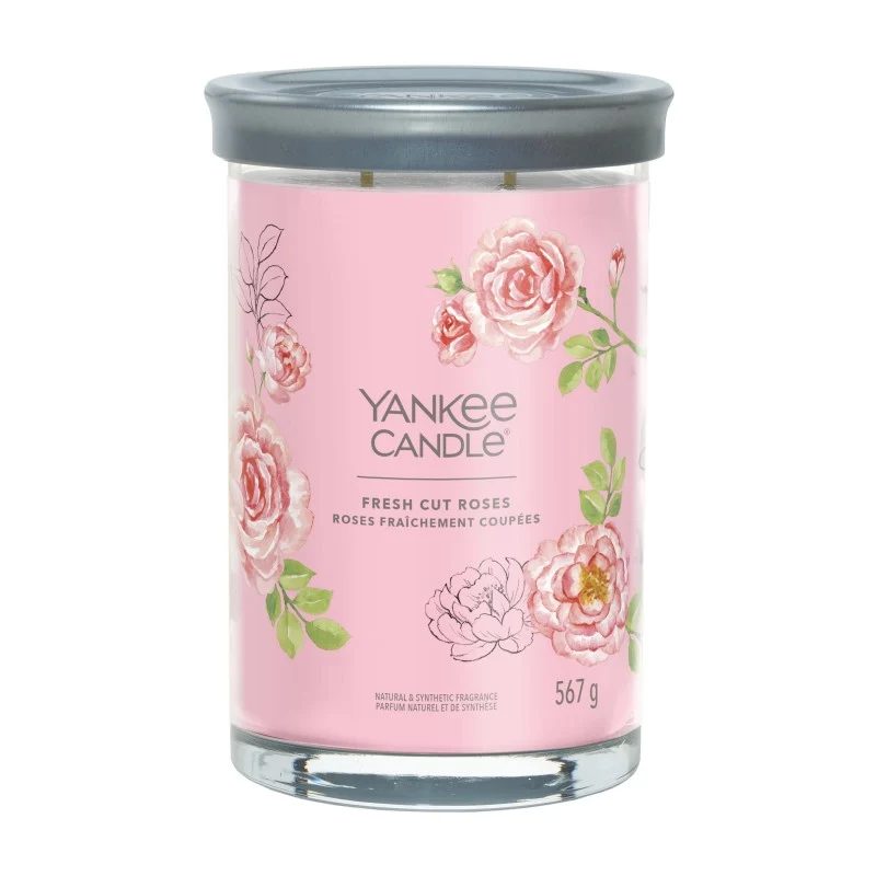 Yankee Candle - Fresh Cut Roses - Signature 2 Docht Tumbler - 567g
